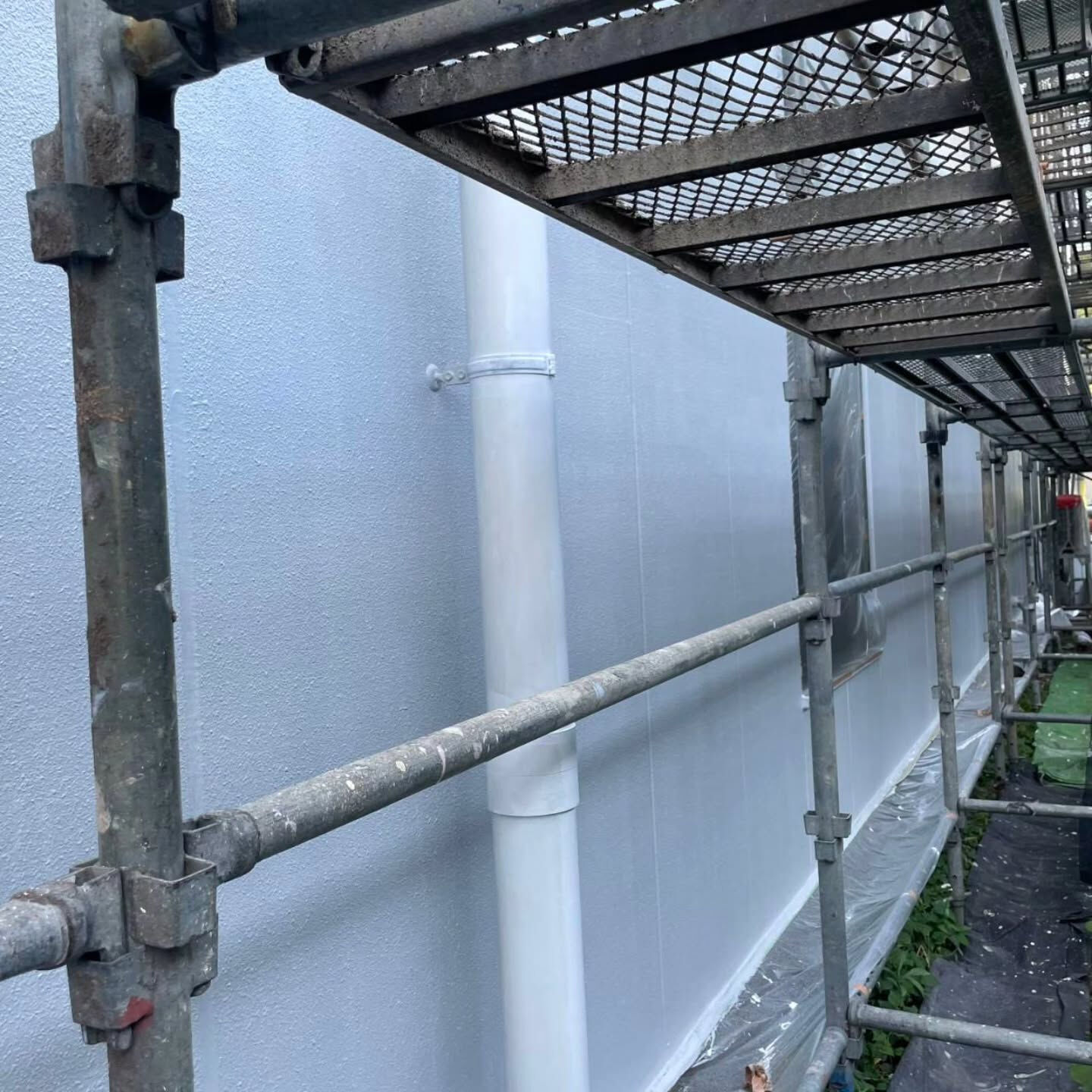 横浜市旭区にてアパートの外壁塗装を行いました