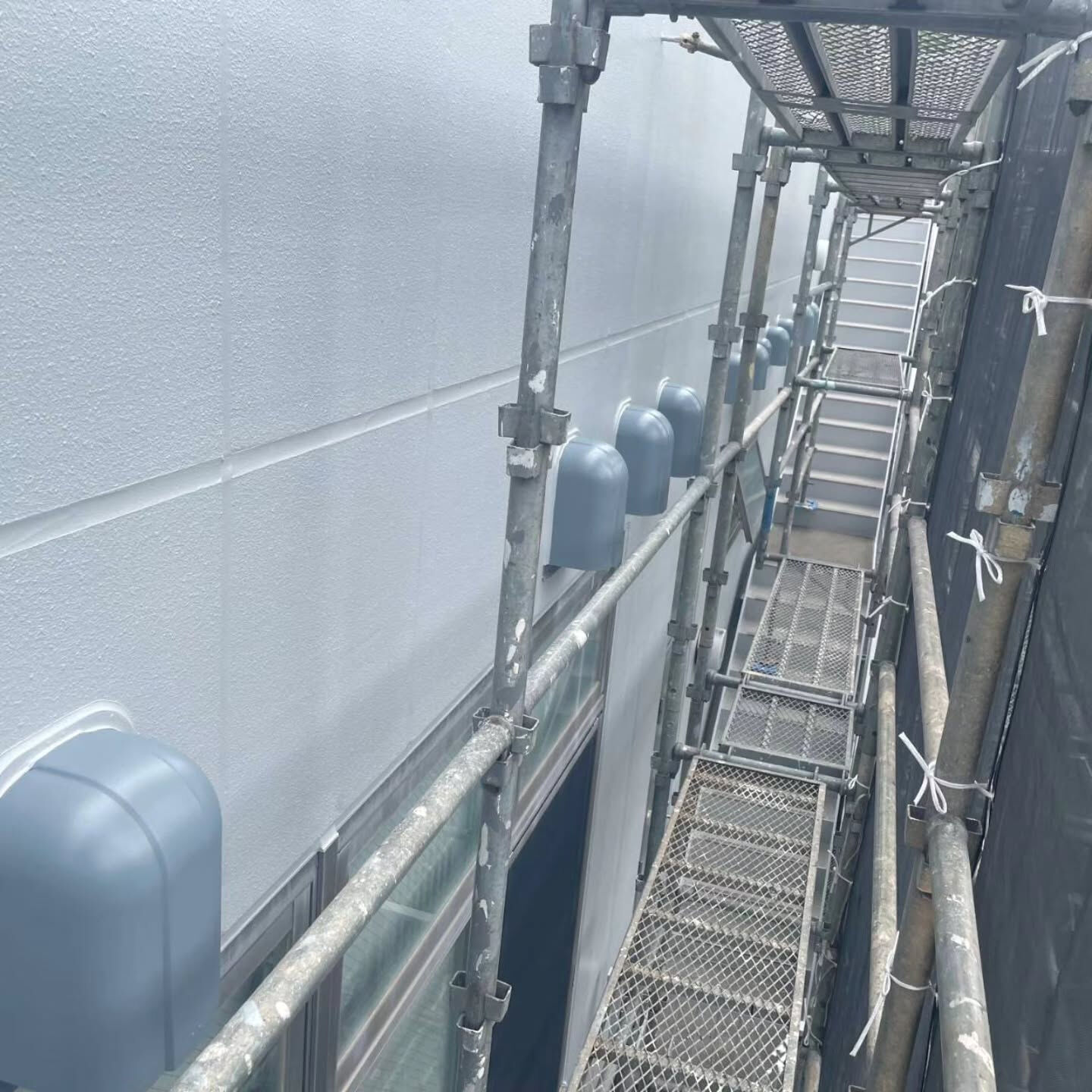 心を込めて塗装を