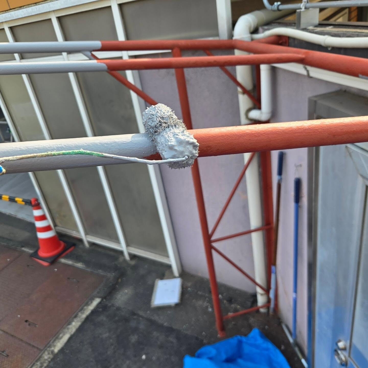 川崎市川崎区にて鉄部塗装、完成しました