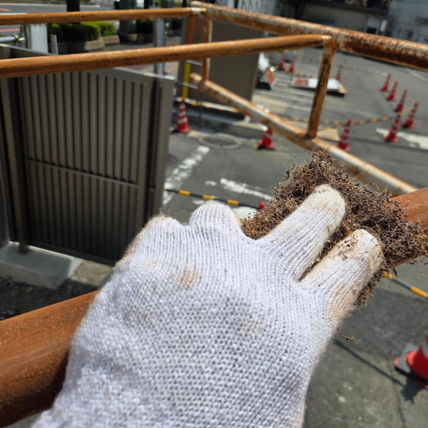 川崎市川崎区にて鉄部塗装、完成しました